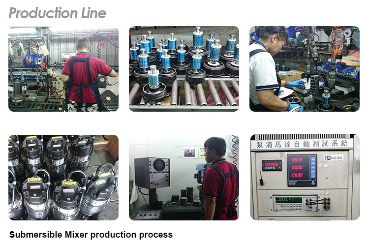 Submersible Mixer production line